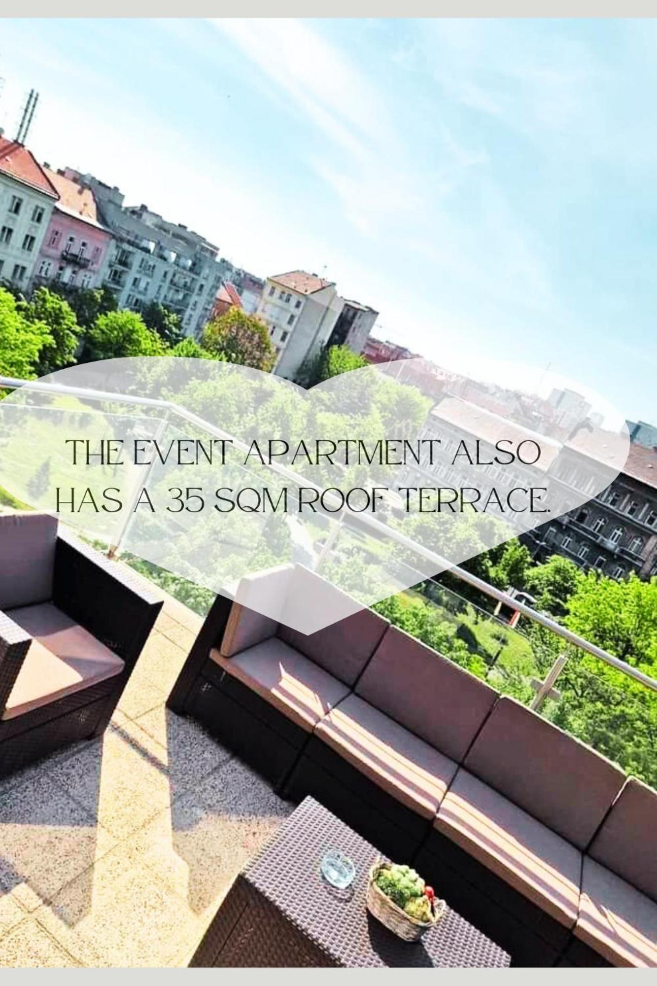 Matyas Corner Apartments Green Square Apartment Budapeste Exterior foto